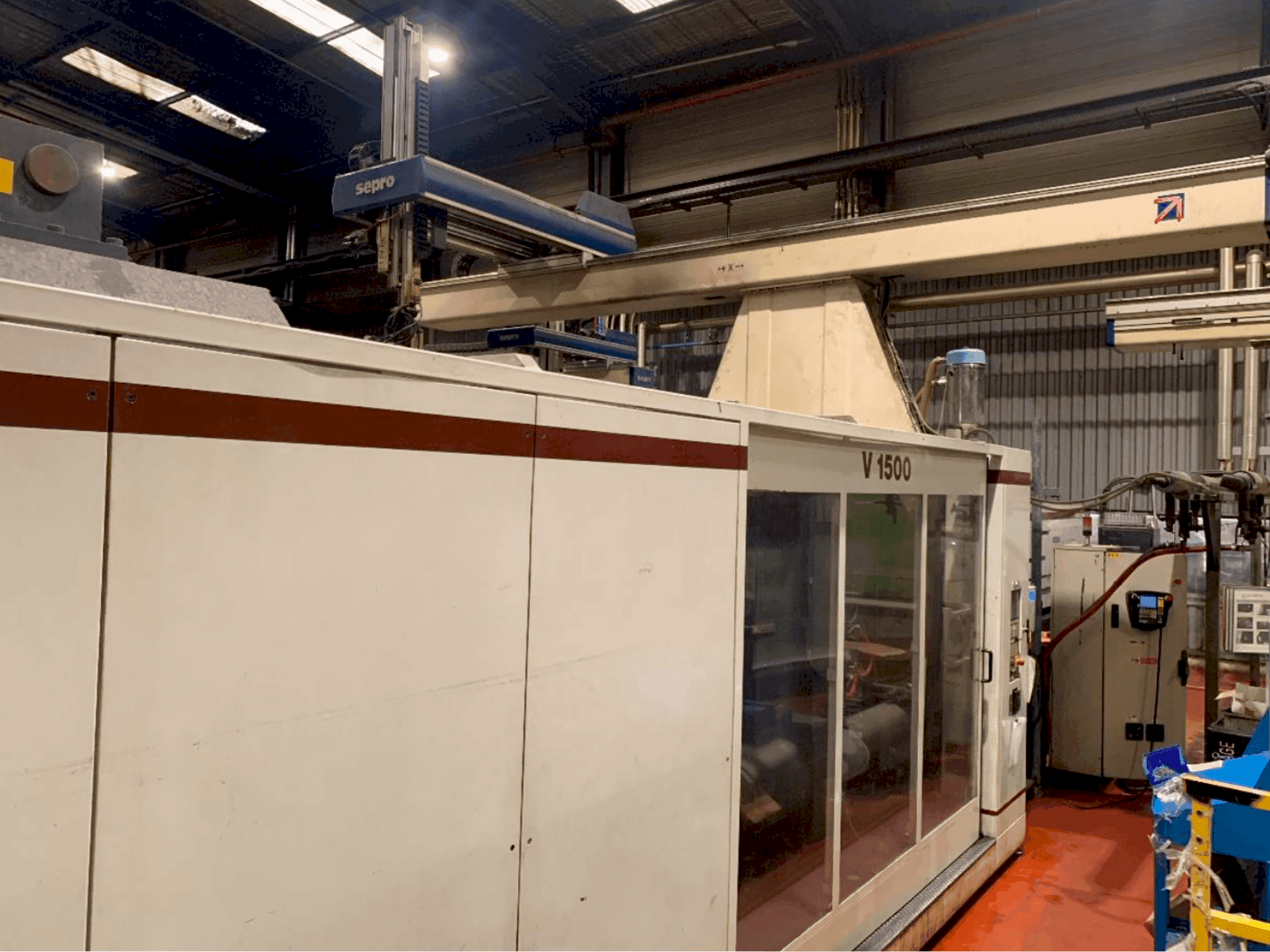 Vista frontal de la máquina Negri Bossi 15000 H - 15200