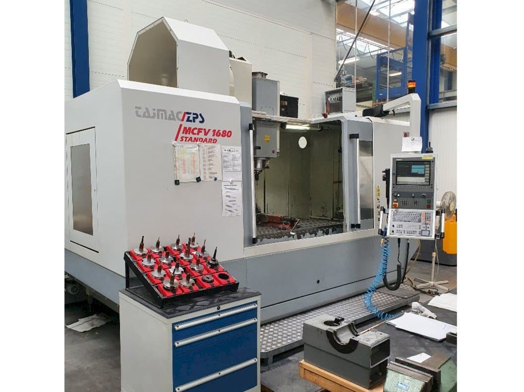 Vista frontal de la máquina ZPS MCFV 1680