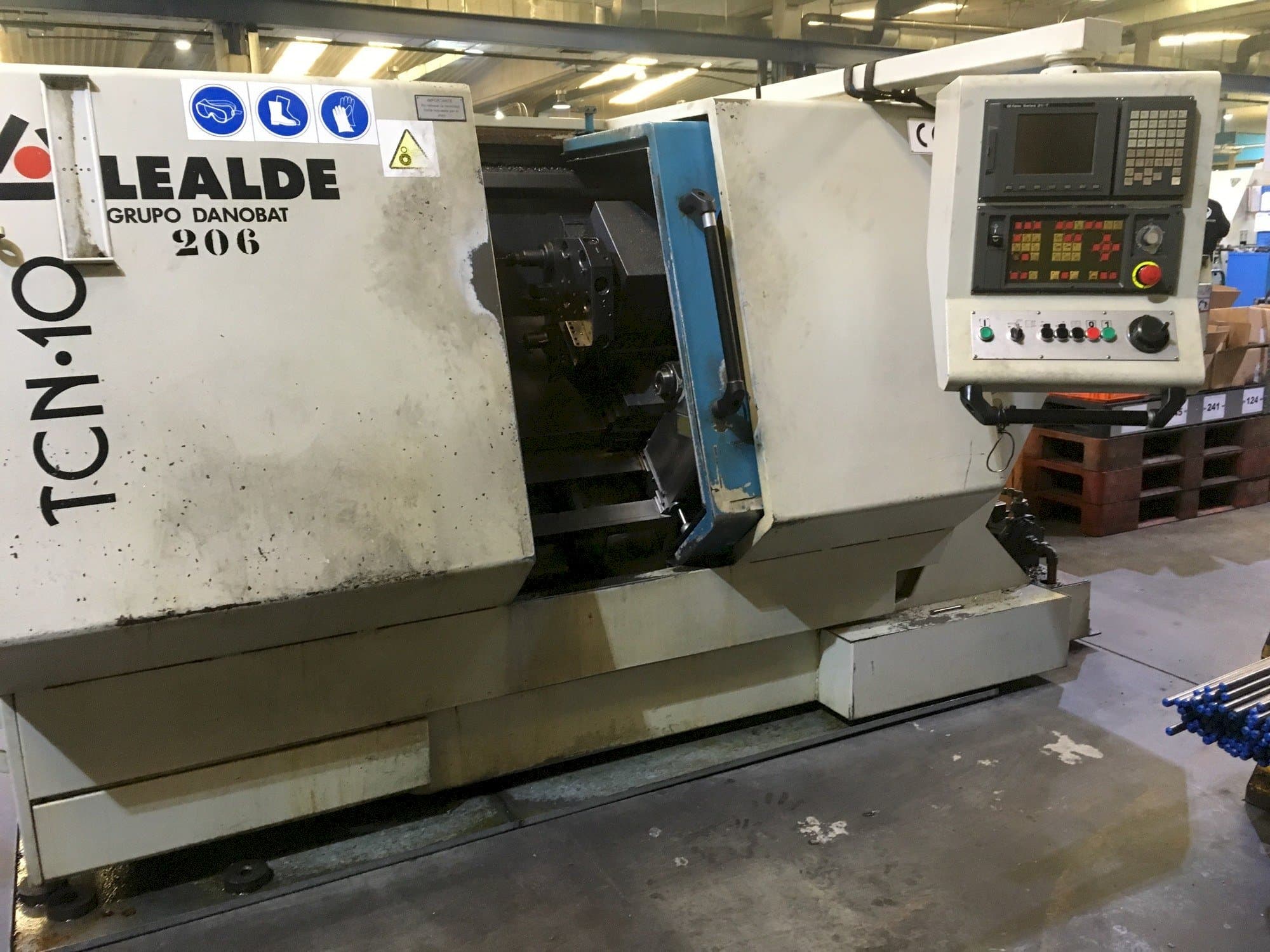 Vista frontal de la máquina Lealde TCN10