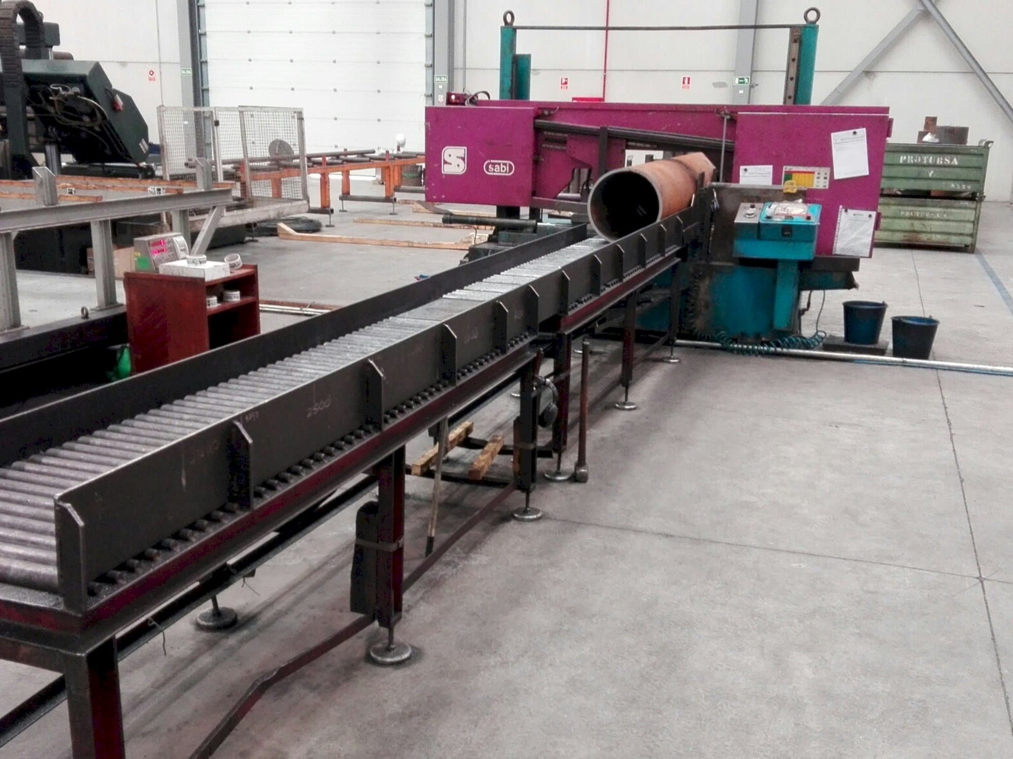 Vista frontal de la máquina Sabi PB-450A-NC