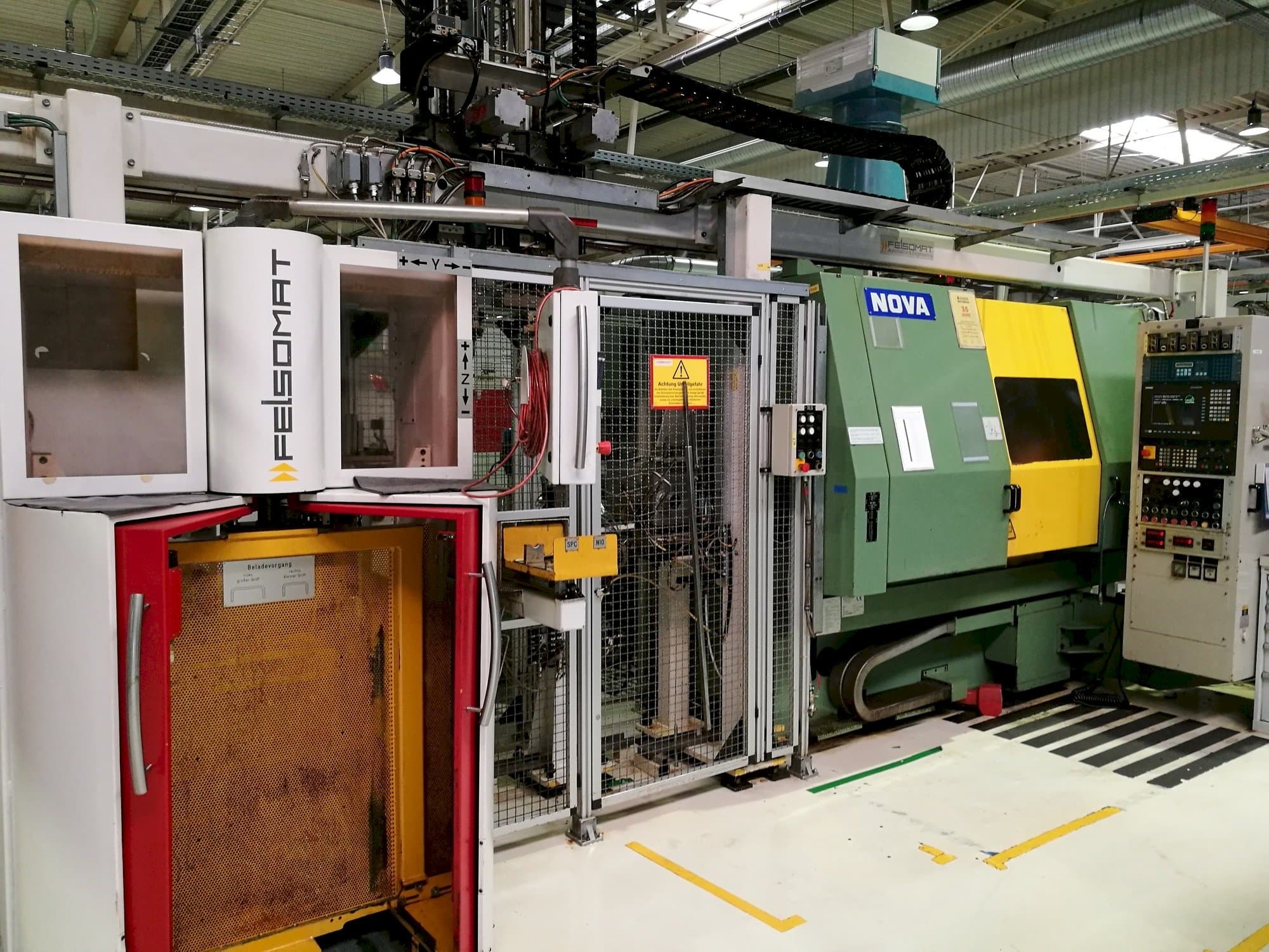 Vista frontal de la máquina NOVA M12-T4N