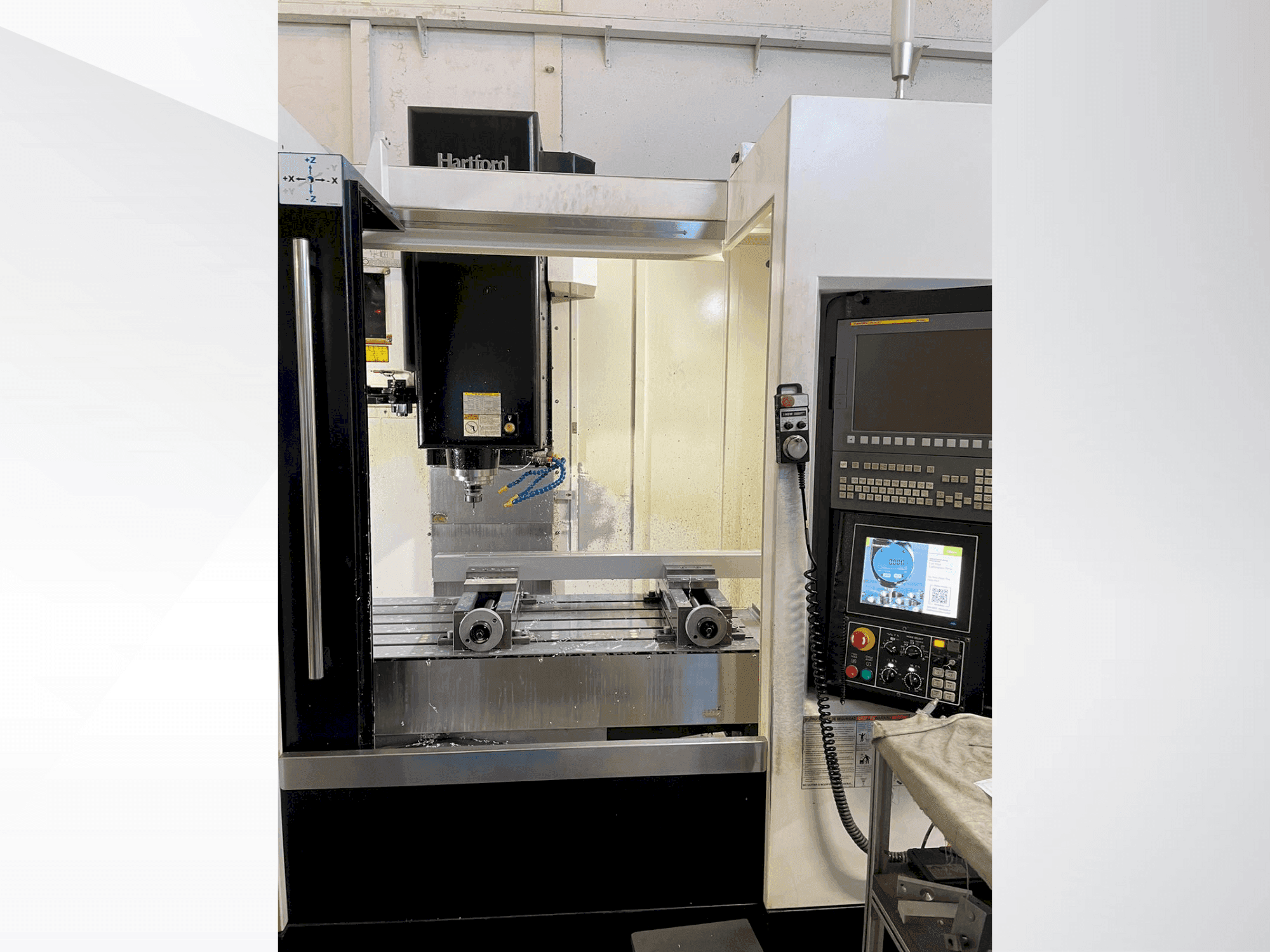 Vista frontal de la máquina HARTFORD MVP-11