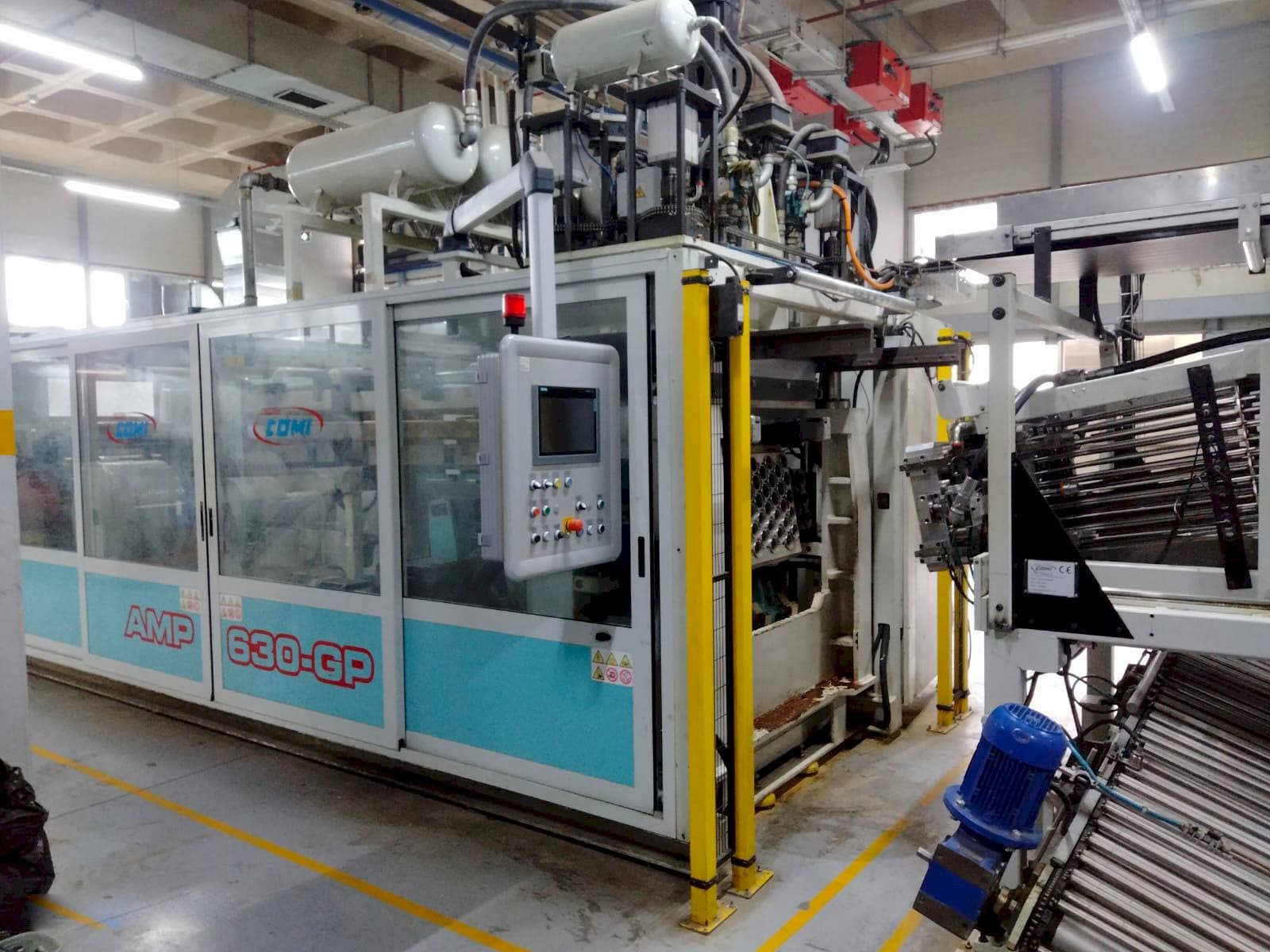 Vista frontal de la máquina AMUT COMI AMP 630 GP/FL
