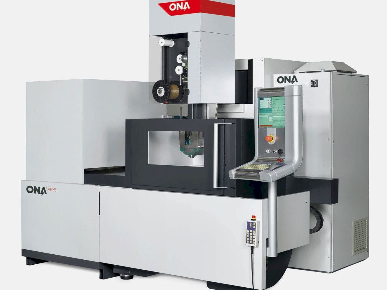 Vista frontal de la máquina ONA AF35