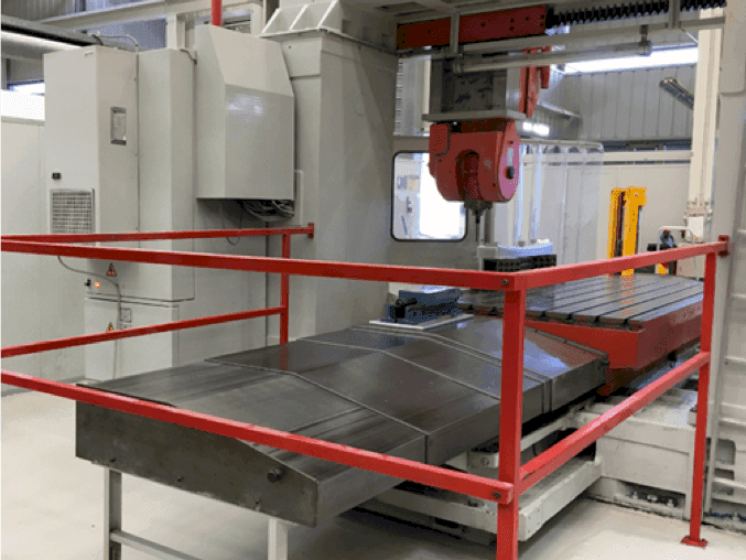 Vista frontal de la máquina Zayer KP 3000 AR