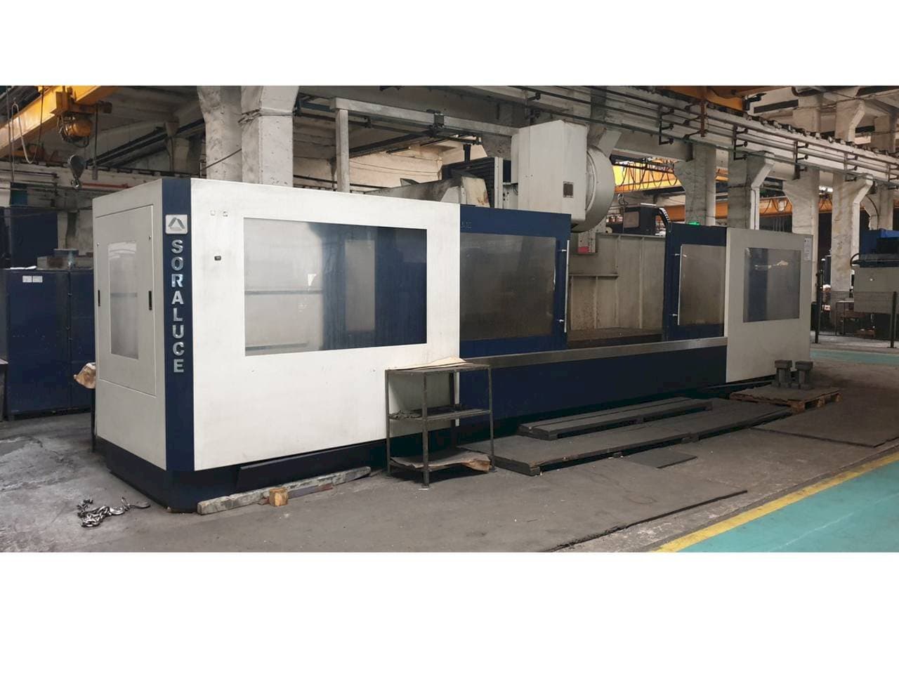 Vista frontal de la máquina Soraluce TA 35