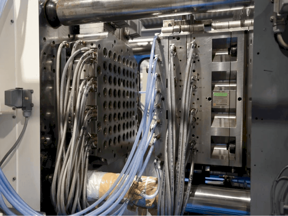 Vista lateral der FOSTAG 64fold  Maschine