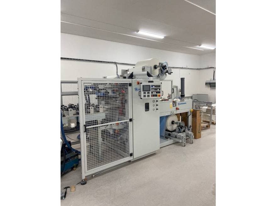 Vista frontal de la máquina Barberan .