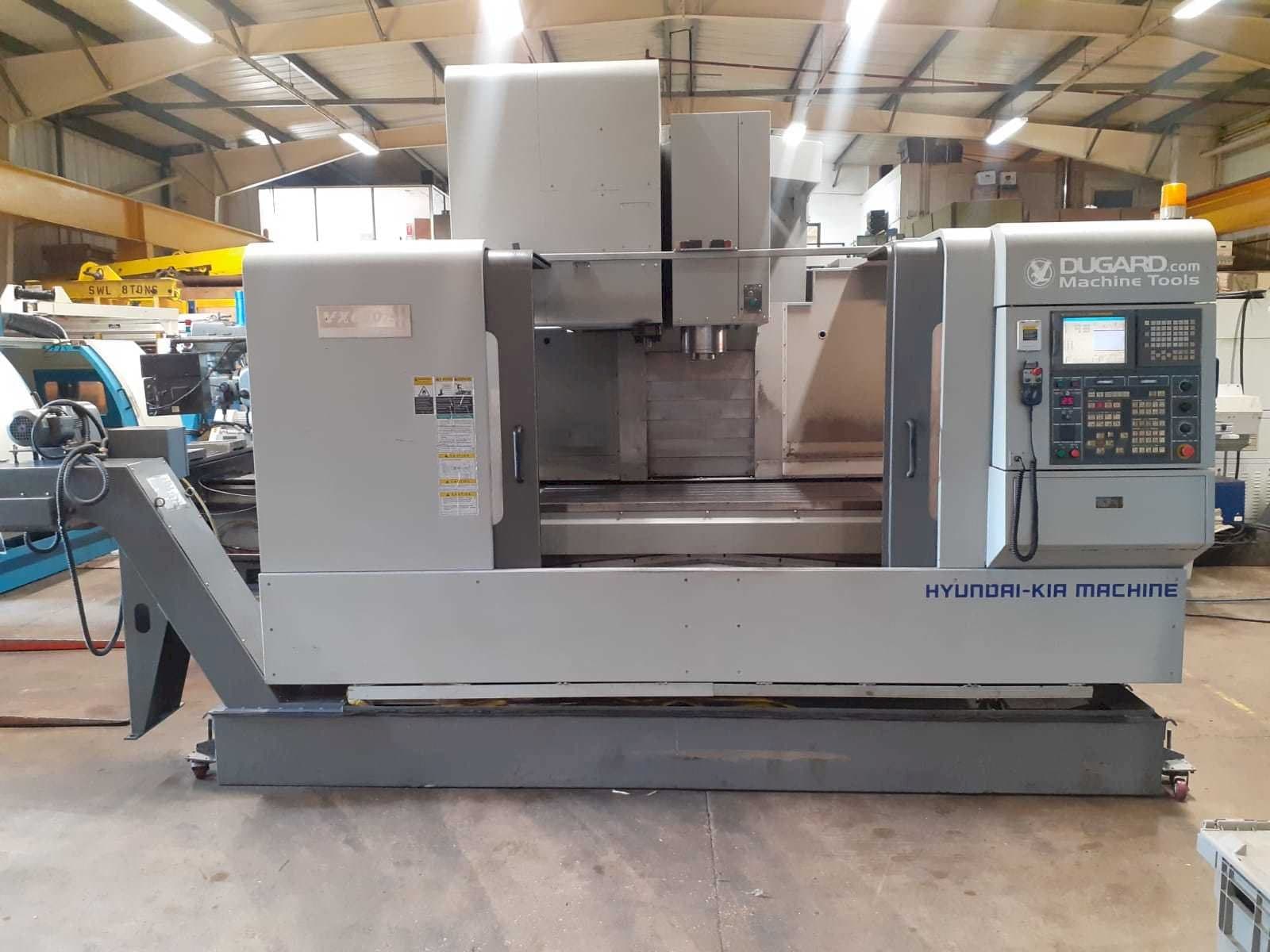 Vista frontal de la máquina Hyundai Kia VX650/50