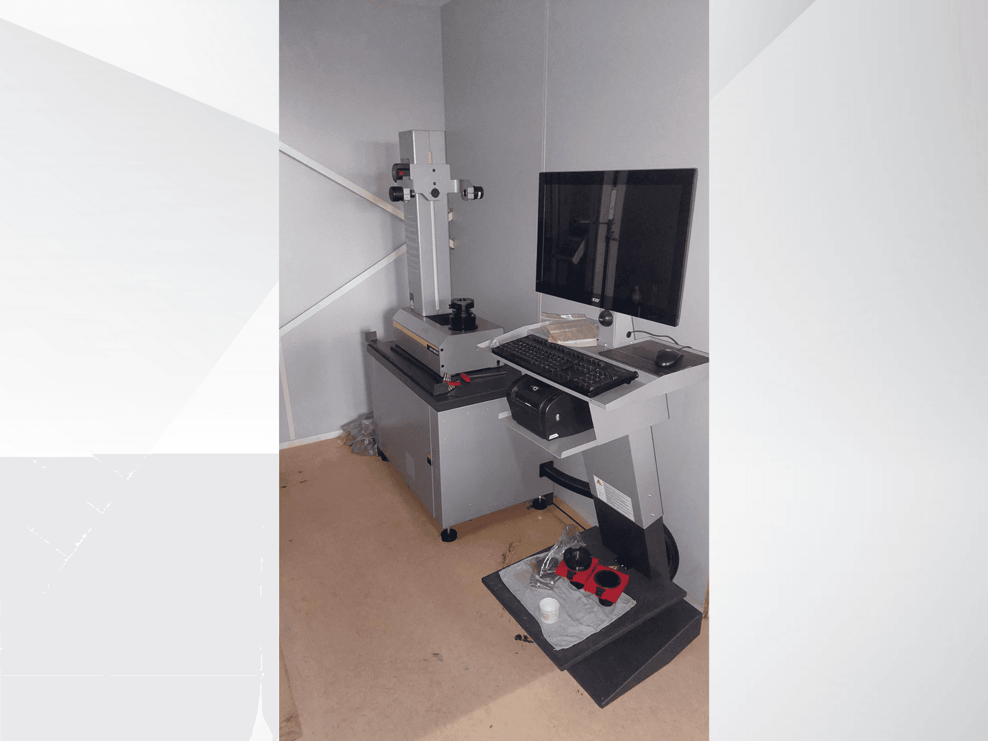 Vista frontal de la máquina Zoller Smile 600/4