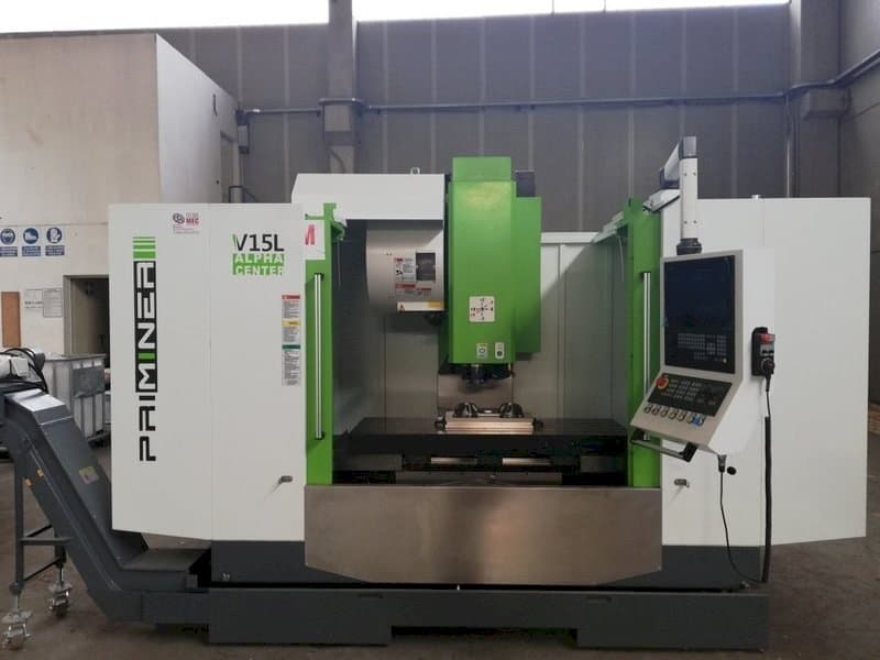 Vista frontal de la máquina Priminer V 15L