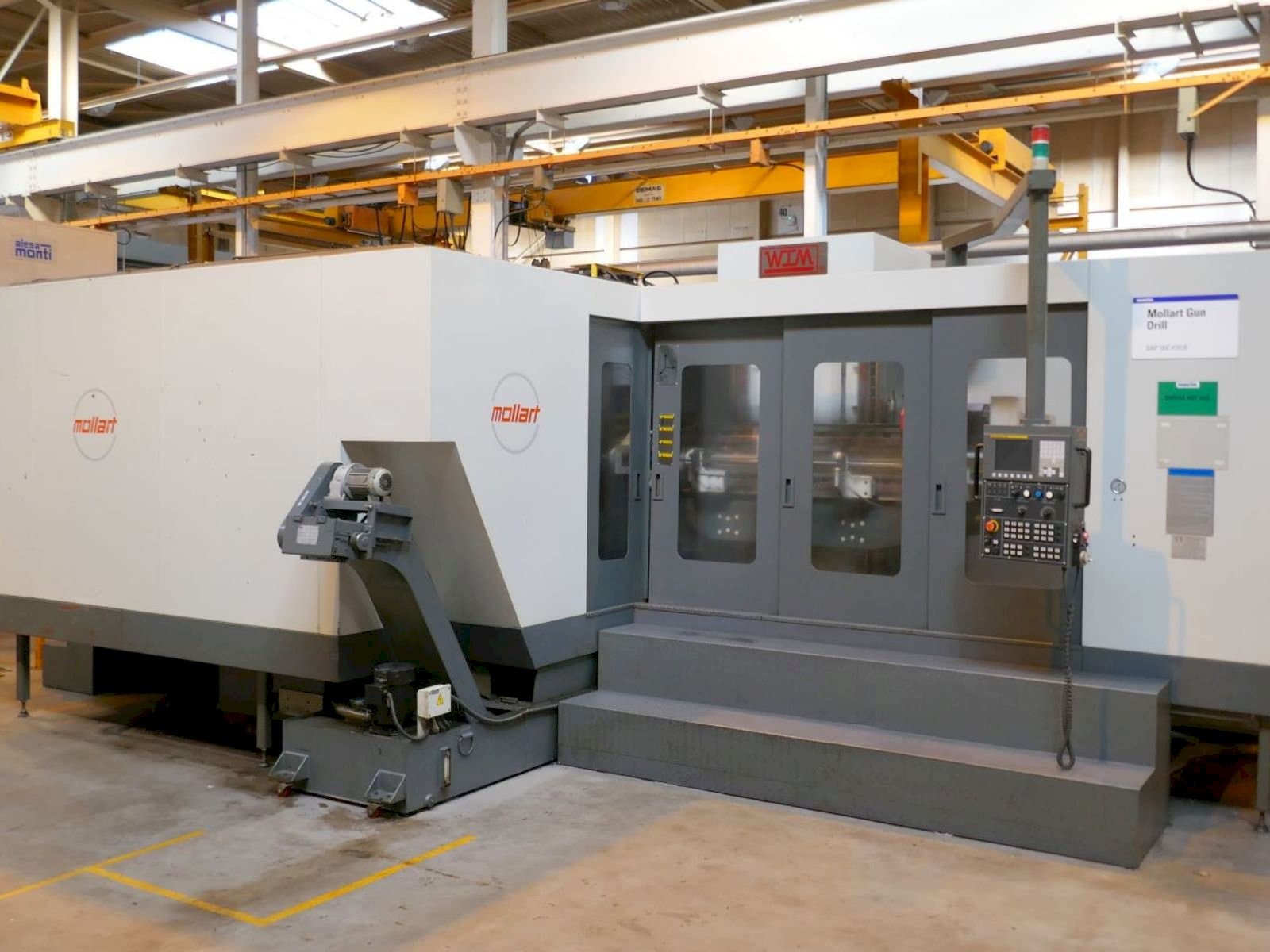 Vista frontal de la máquina MOLLART MATRIX DHD1510-18S