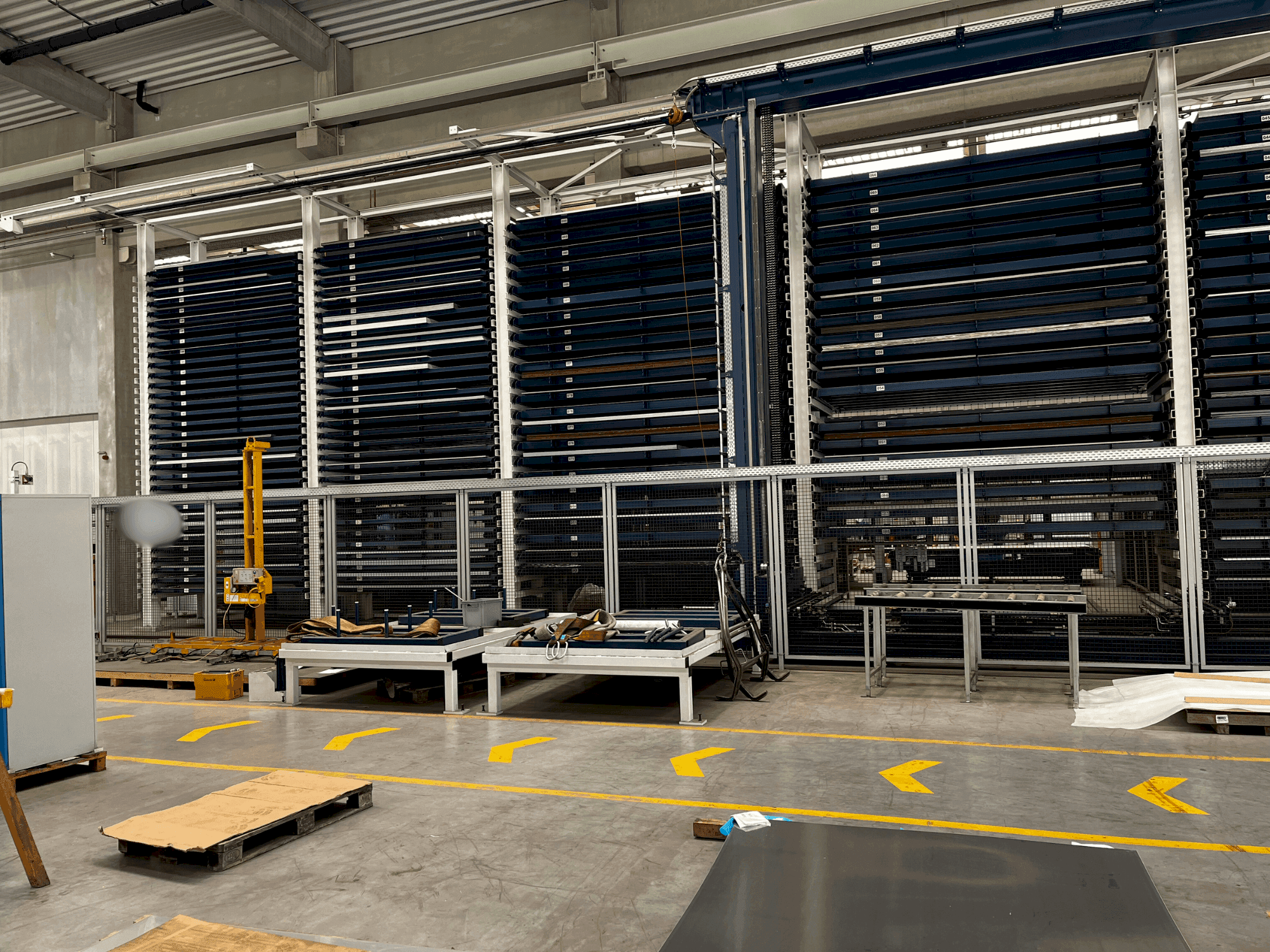 Vista frontal de la máquina TRUMPF STOPA