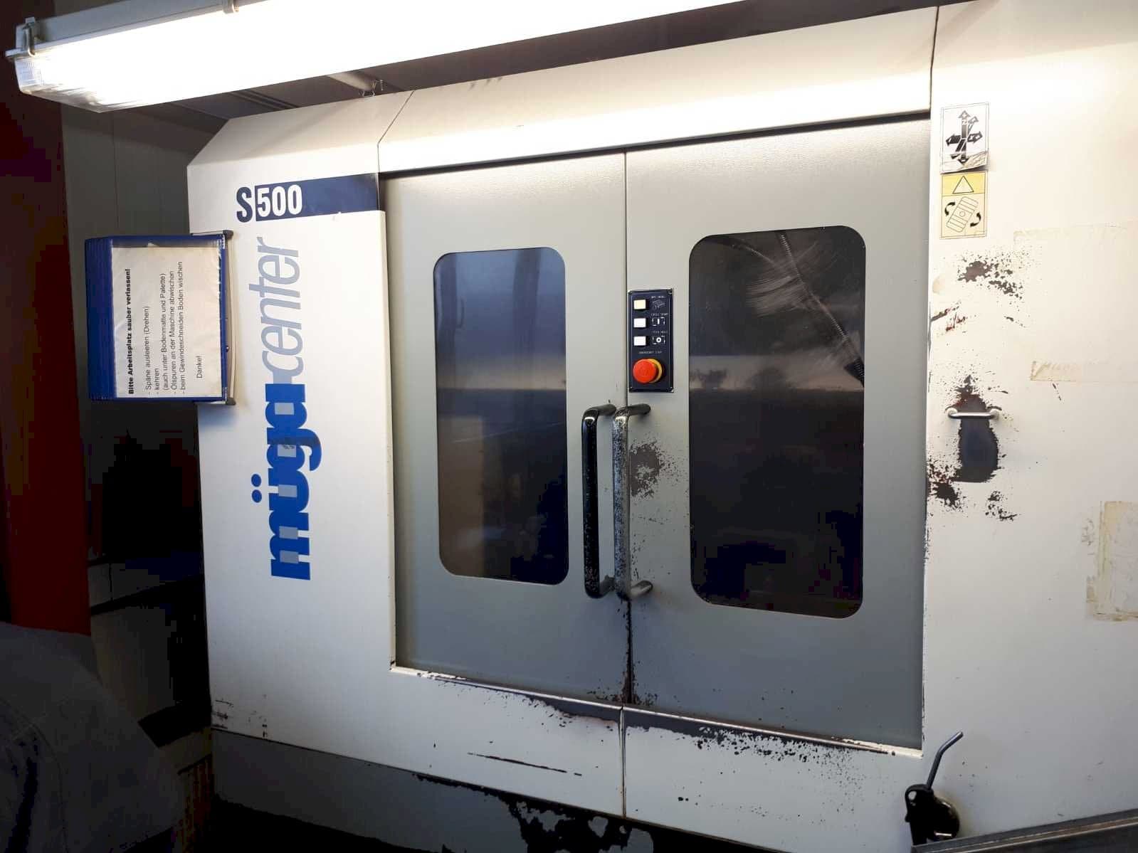 Vista frontal de la máquina Muga S500