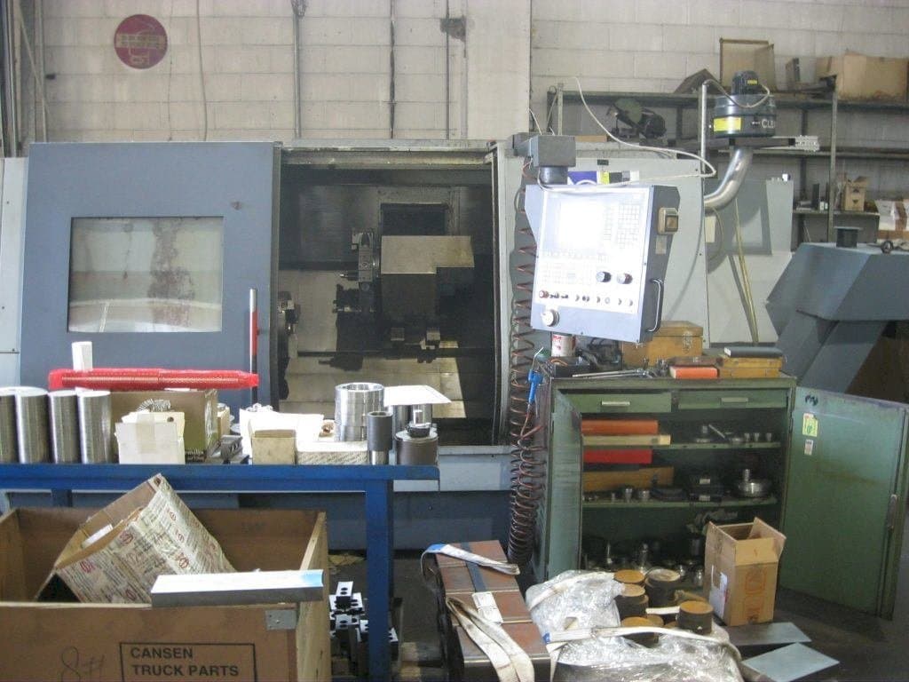 Vista frontal de la máquina EMCO PADOVANI 500