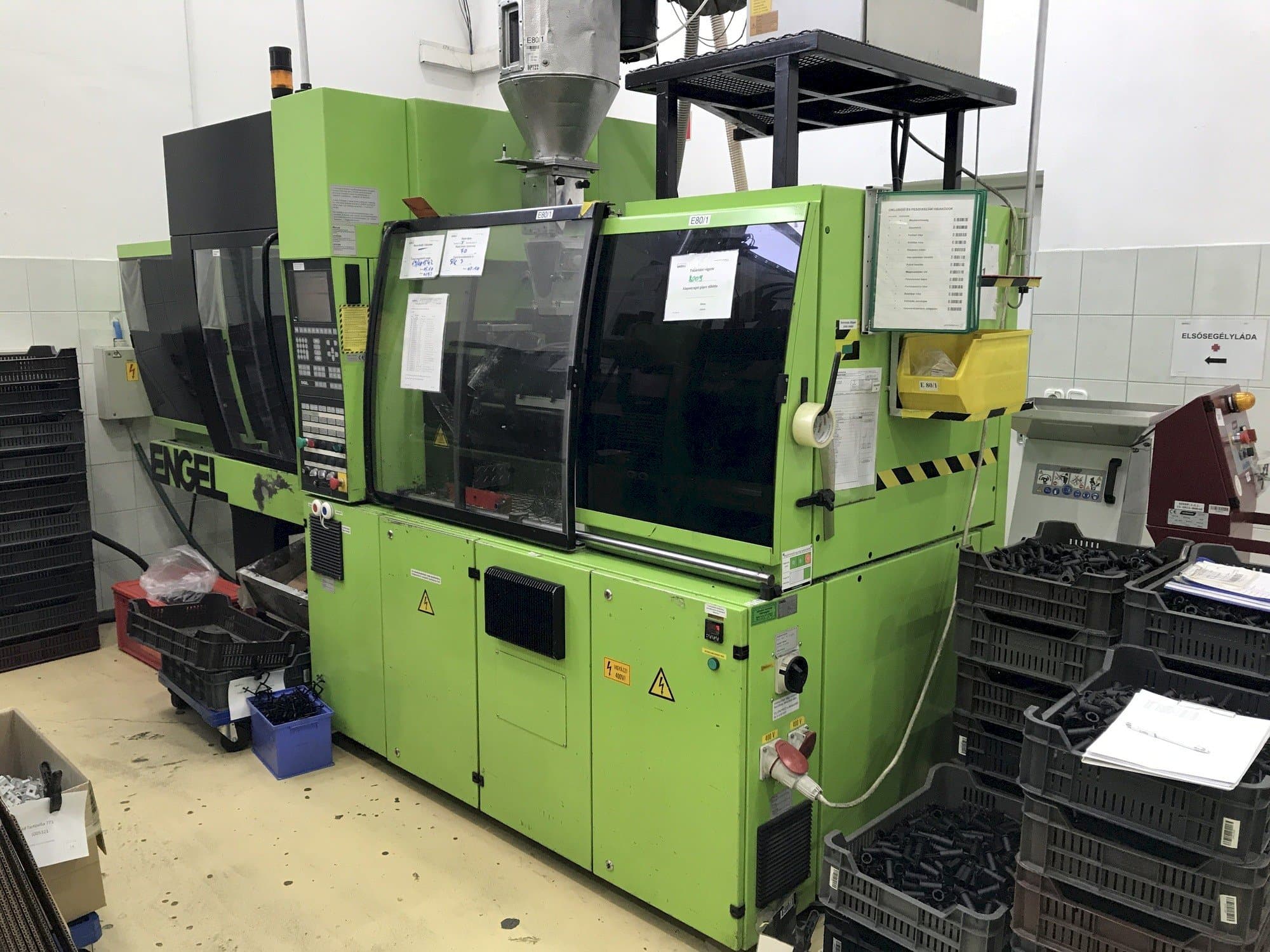 Vista frontal de la máquina ENGEL VC 200/60 Tech