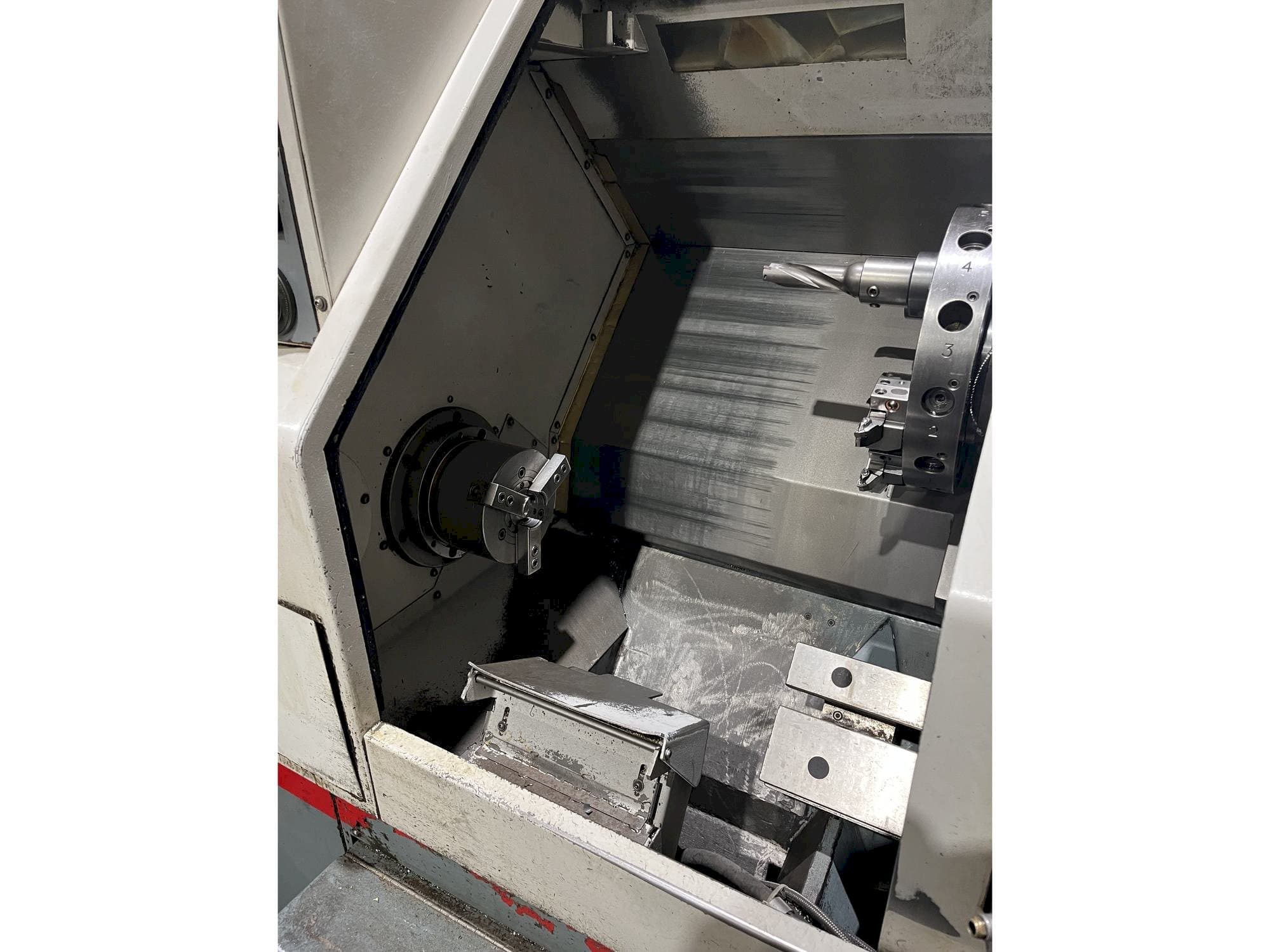 Espacio de trabajo de la máquina Cincinnati Hawk TC150