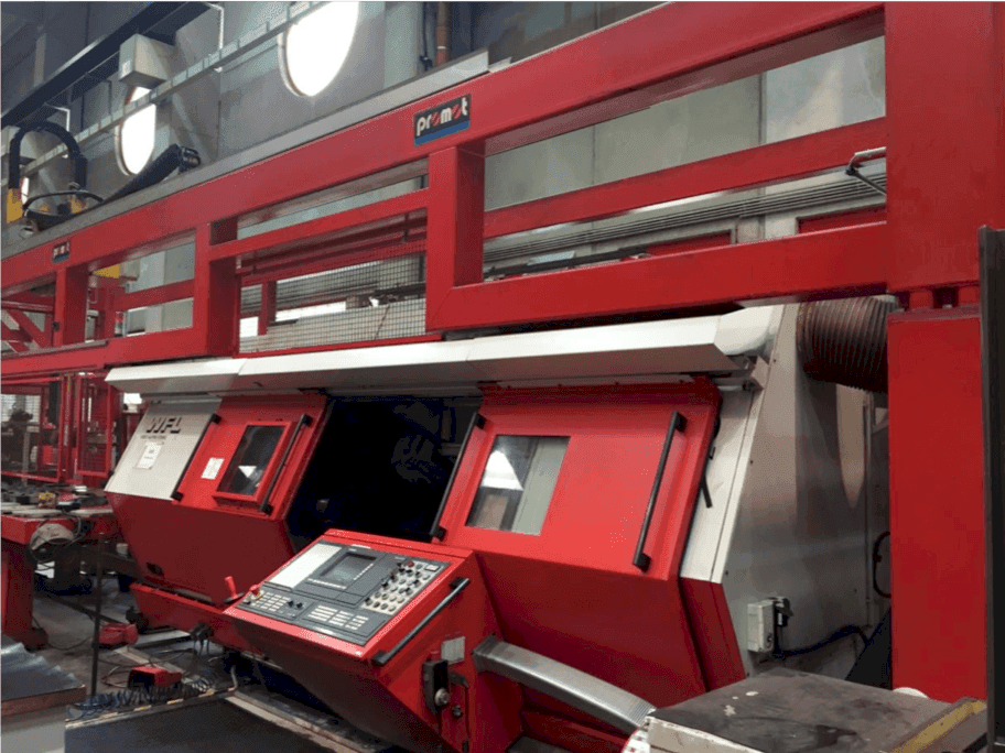 Vista frontal de la máquina WFL  M50