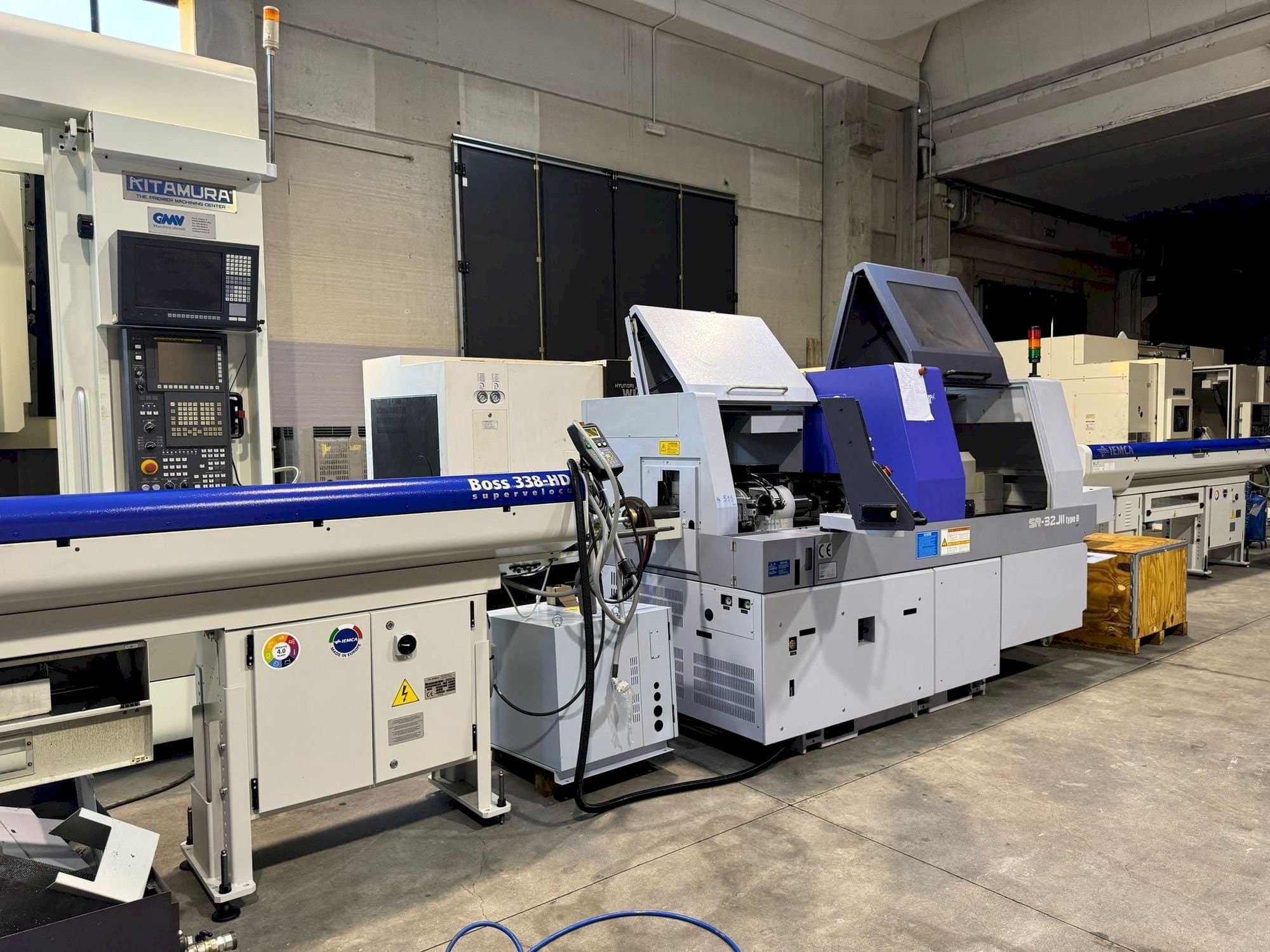 Vista frontal de la máquina Star SR-32JII type B