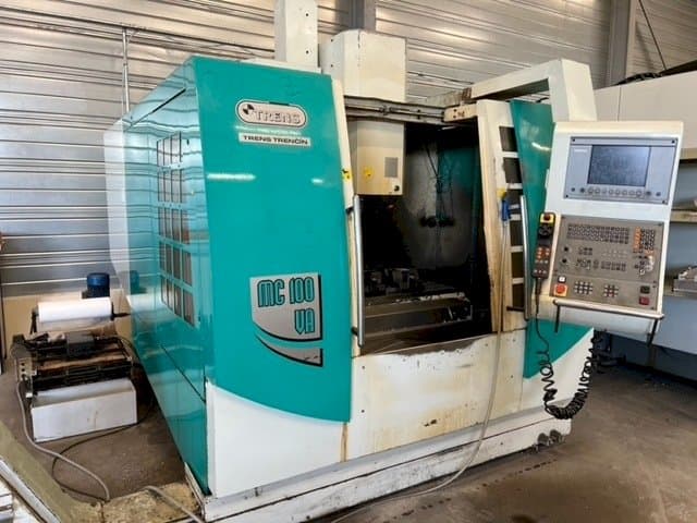 Vista lateral izquierda de la máquina TRENS MC100VA