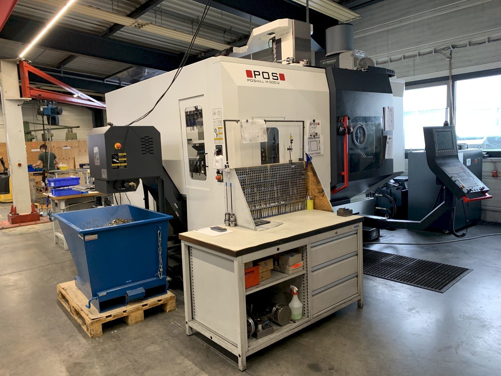 Vista frontal de la máquina POSmill H 500 U