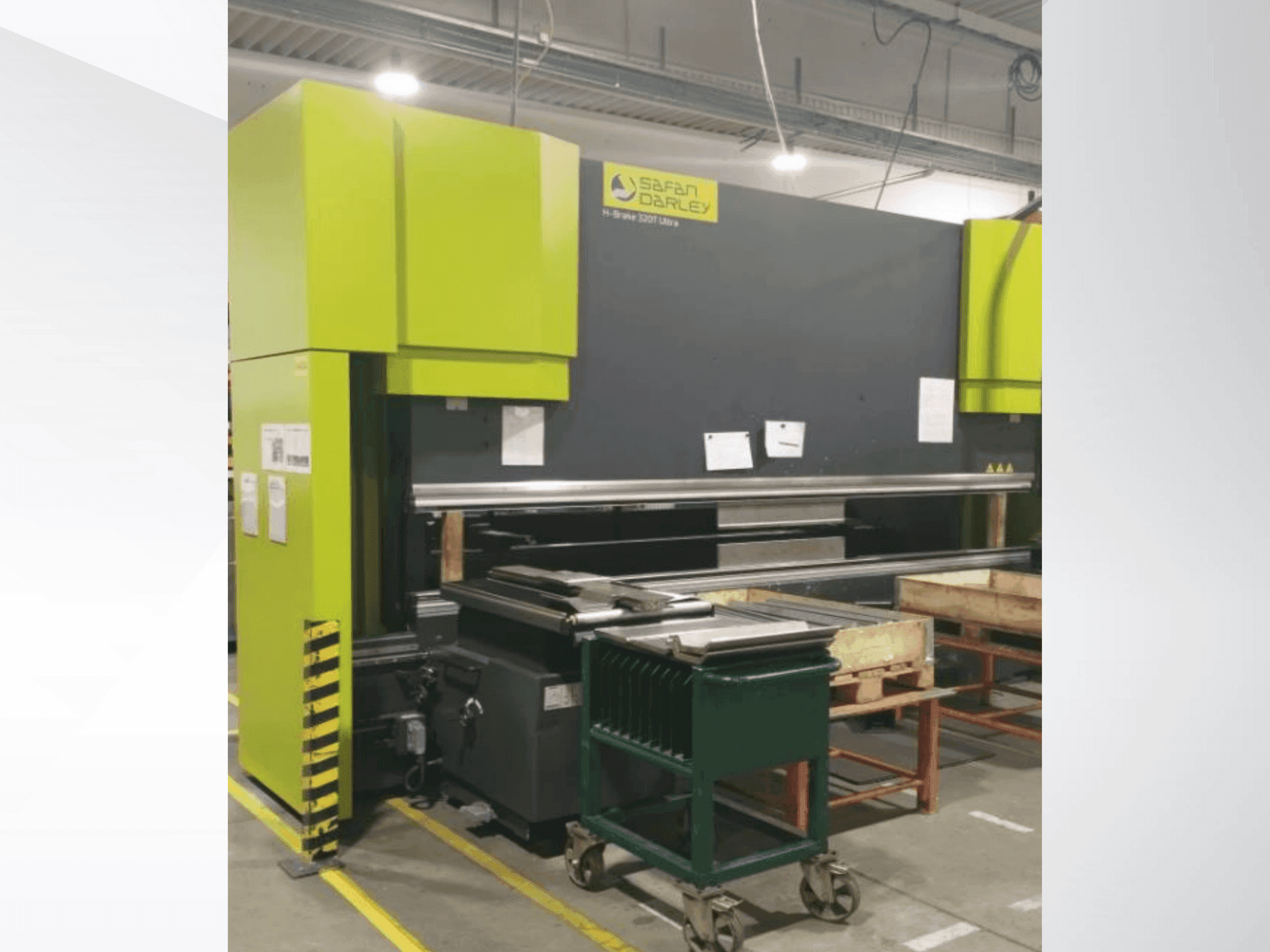 Vista frontal de la máquina Safan SAFAN DARLEY H-BRAKE 2 320.42/37