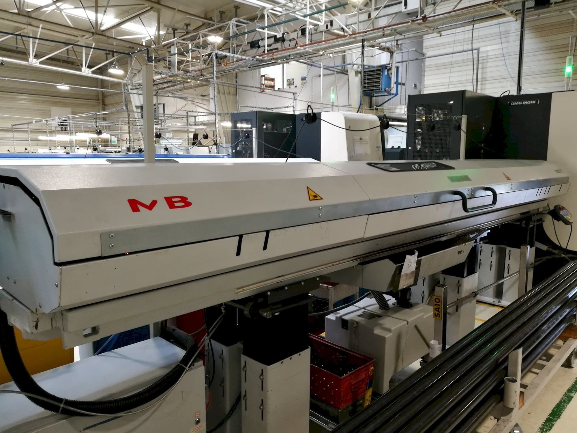 Vista frontal de la máquina FMB Turbo 5-55/4200 A