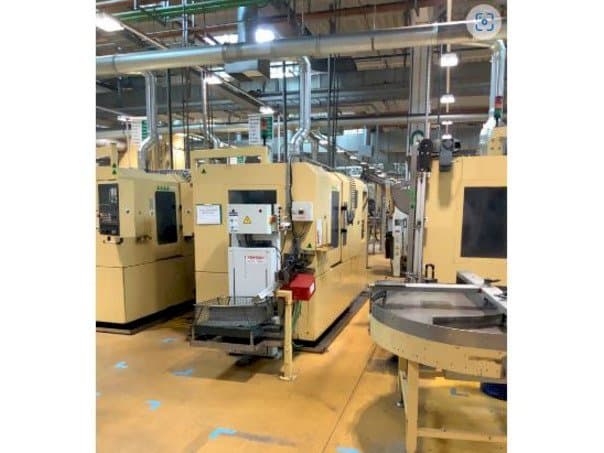 Vista lateral izquierda de la máquina TAJMAC-ZPS SAL 100/4