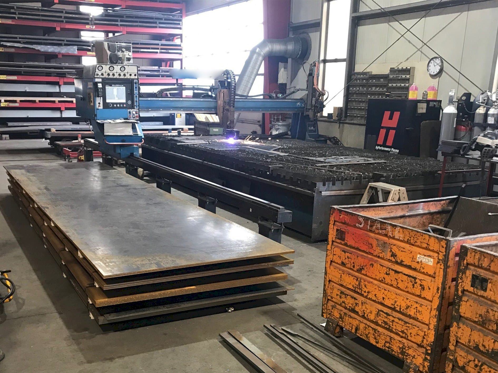 Vista frontal de la máquina SAF Oxytome B30E