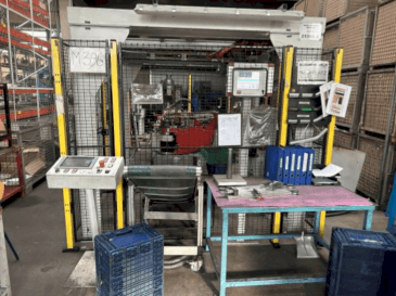 Vista frontal de la máquina Transfluid DB 650 ST-SPS