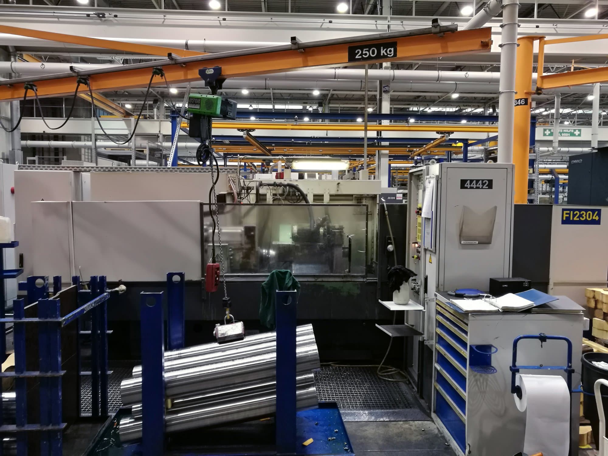 Vista frontal de la máquina Fortuna FMU43D450/1600N45