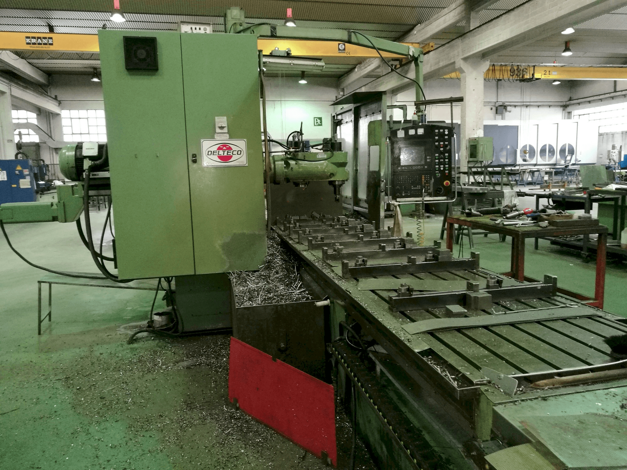 Vista frontal de la máquina Correa A-20/43