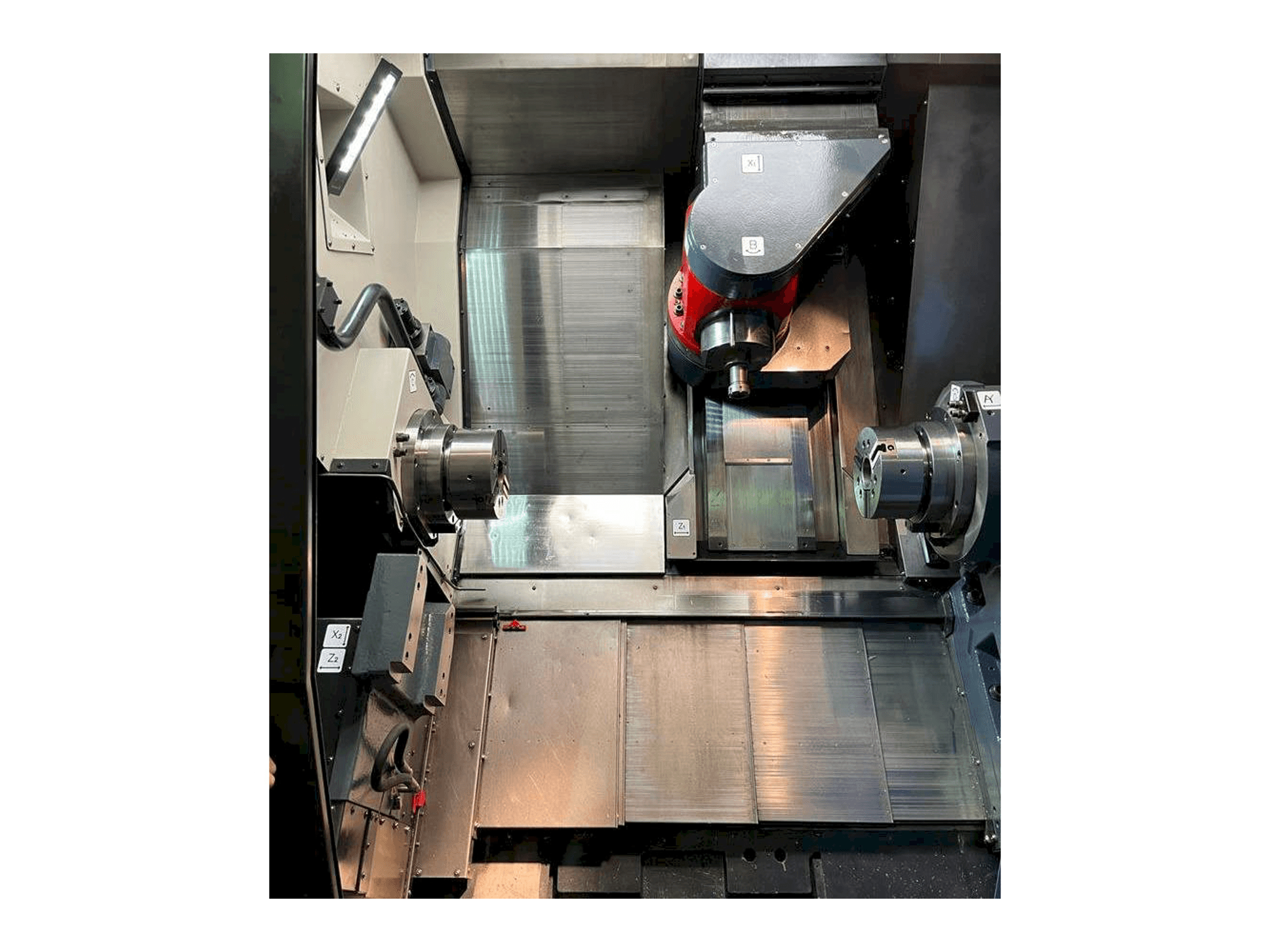 Espacio de trabajo de la máquina DOOSAN MX2000S