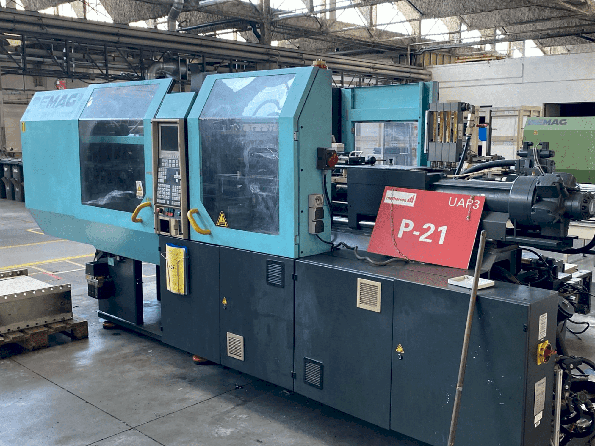 Vista frontal de la máquina DEMAG Ergotech Compact 125-440