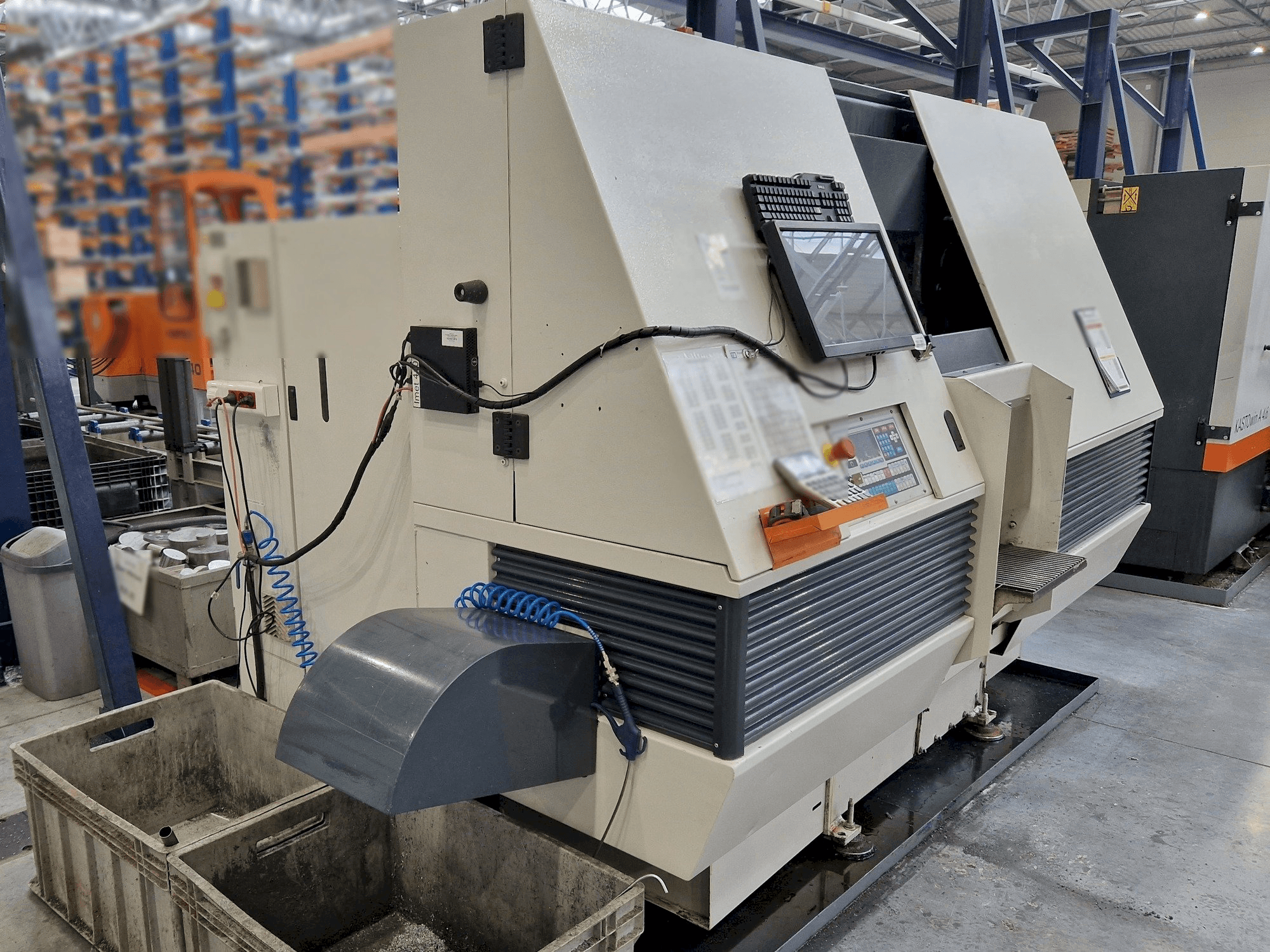 Vista frontal de la máquina Imet X-TECH 410