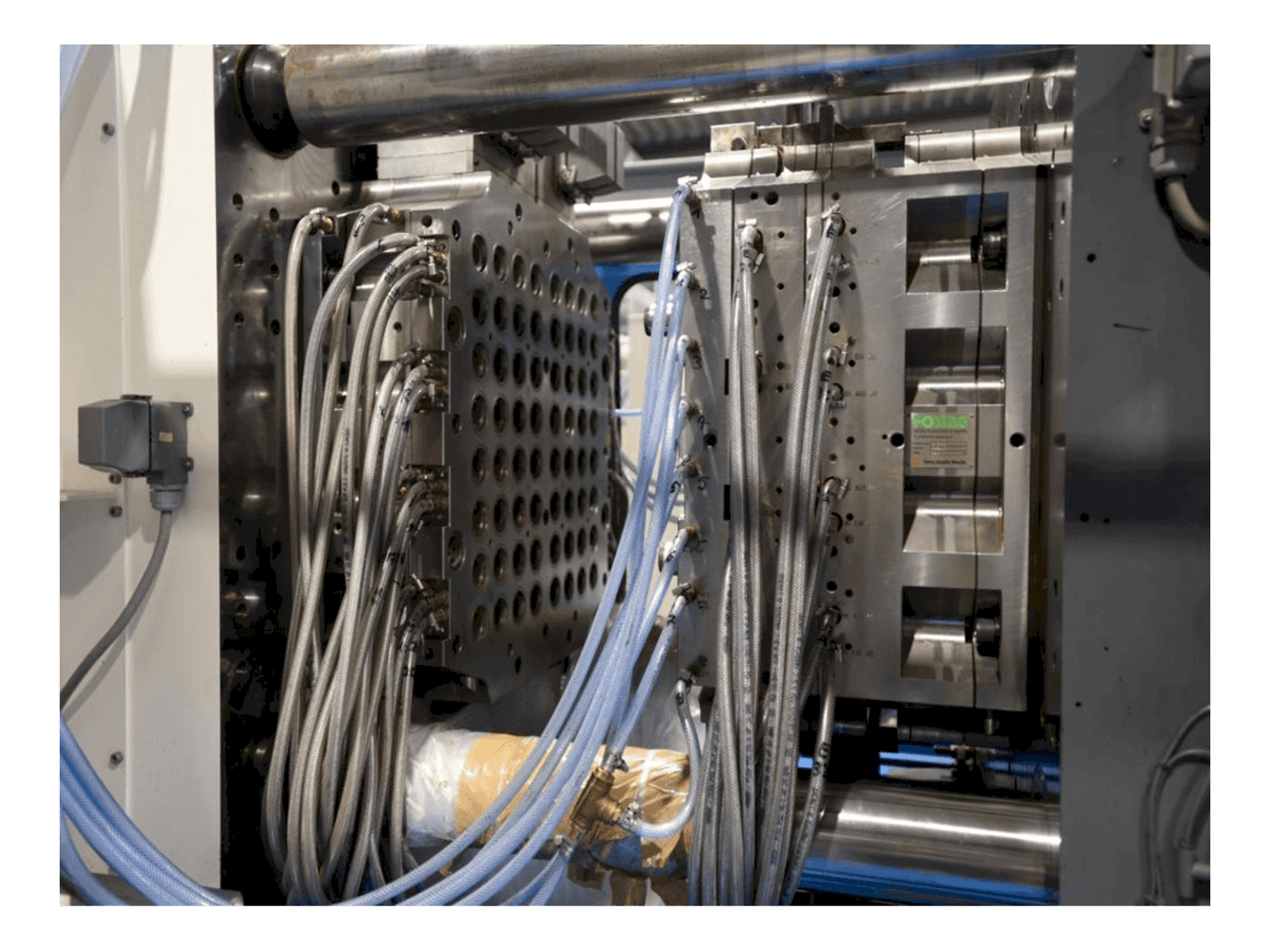 Vista lateral der FOSTAG 64fold Maschine