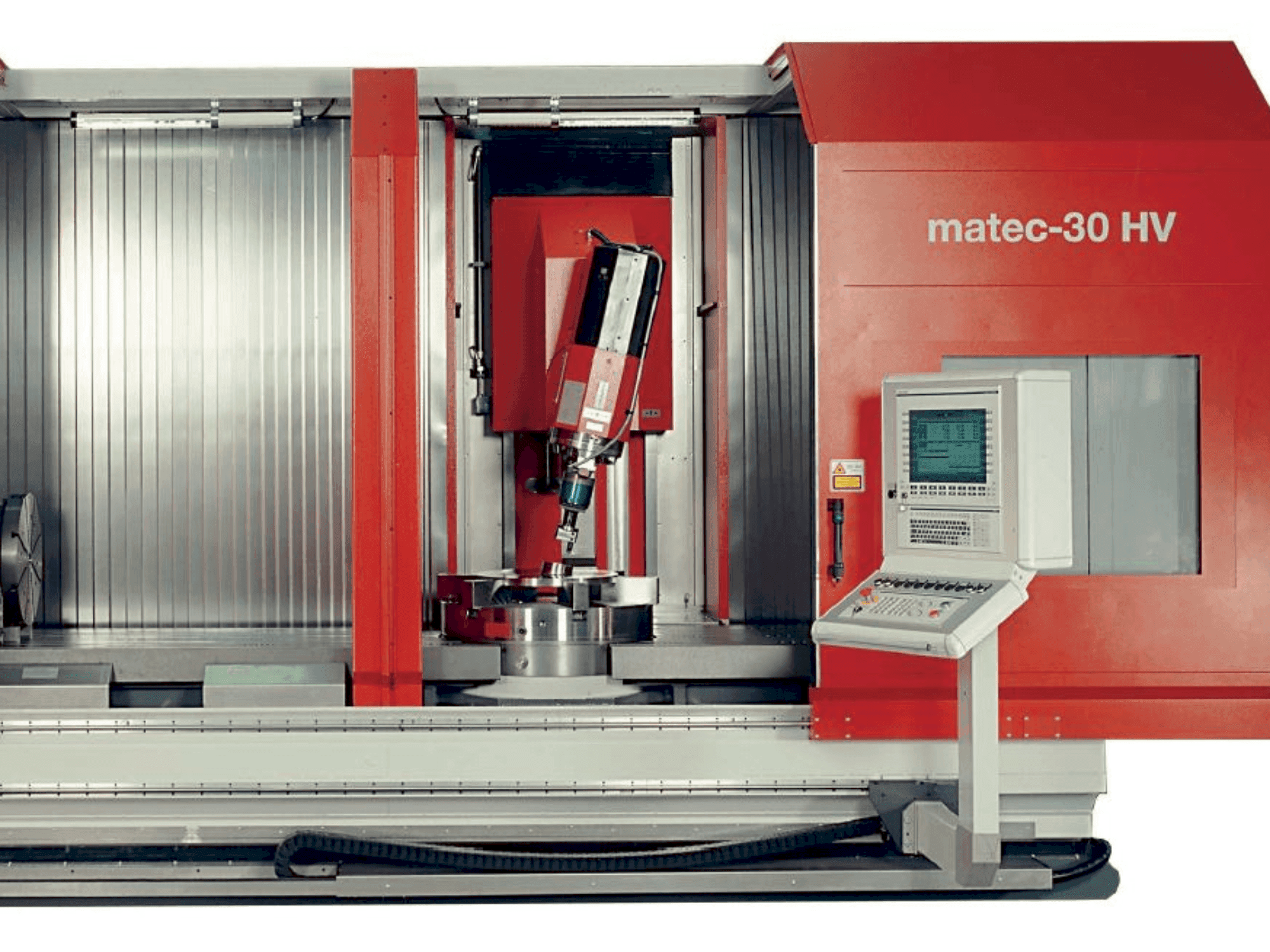 Vista frontal de la máquina Matec 30 HV