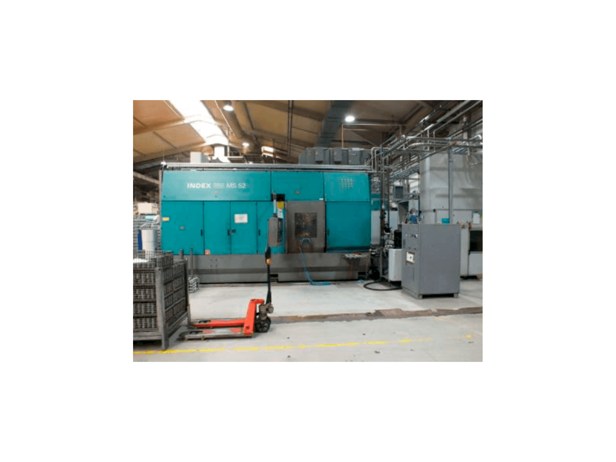 Vista frontal de la máquina Index MS 52 G