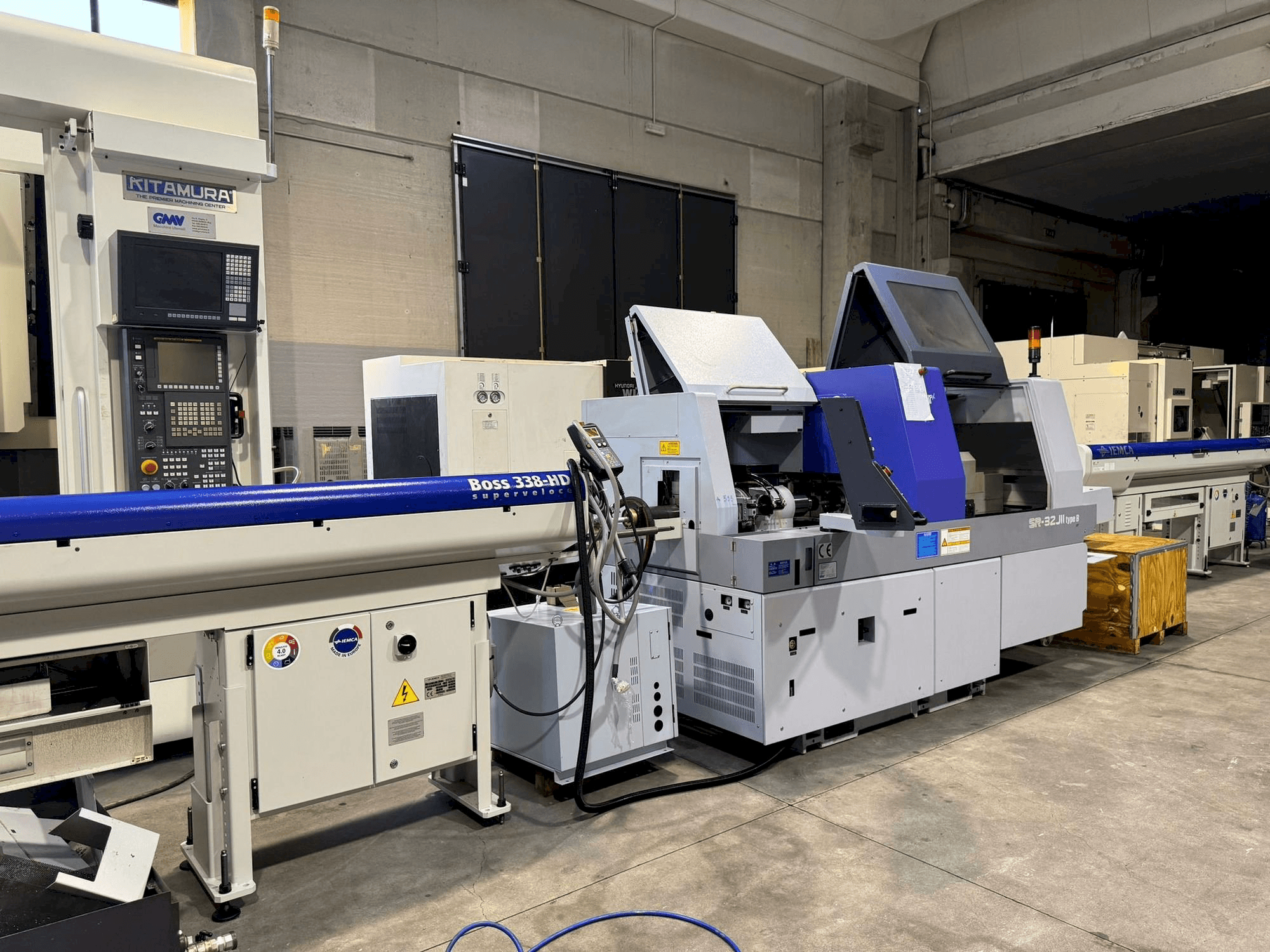 Vista frontal de la máquina Star SR-32JII type B