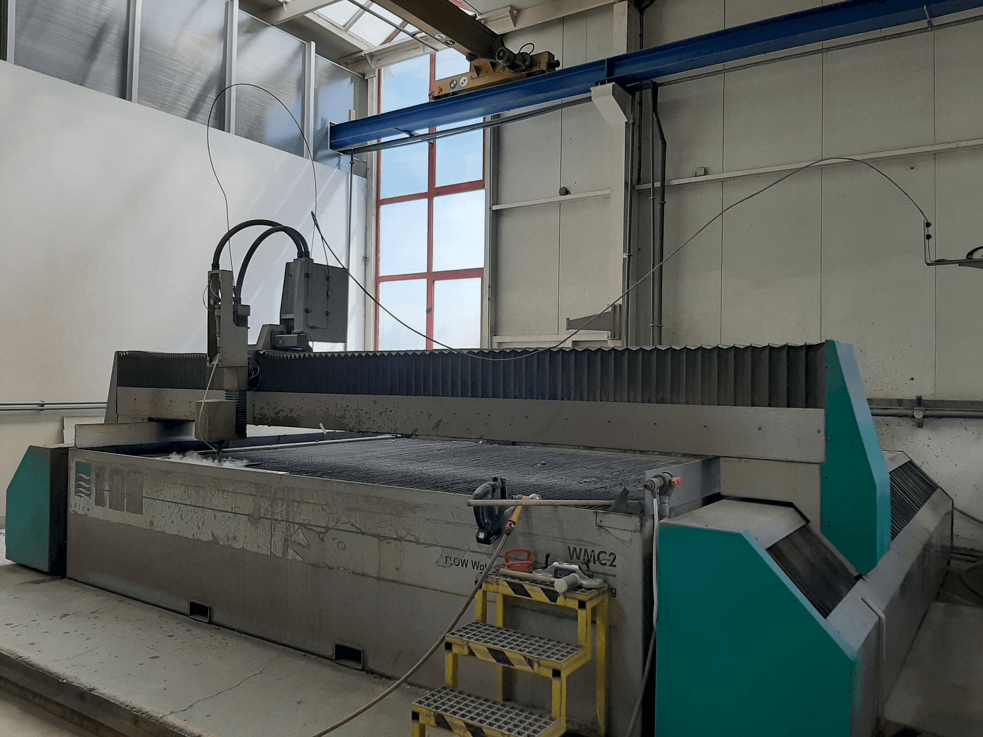 Vista frontal de la máquina Flow WMC2 4030